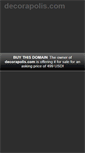 Mobile Screenshot of beta.decorapolis.com